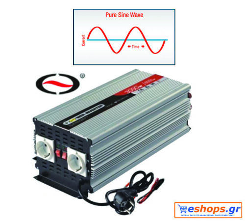 INVERTER ΚΑΘΑΡΟΥ ΗΜΙΤΟΝΟΥ 3000 WATT 24V DC-ΟΙΚΟΝΟΜΙΚΟΣ