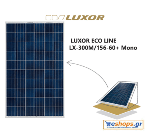 LUXOR ECO LINE LX-300M/156-60+ (Mono) Φωτοβολταϊκό Πάνελ